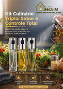 Kit 3 Pulverizadores de Azeite Premium 100ml
