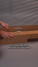 Varal De Chão Roupa Calcinha Grade 3 Andares Dobrável Portátil