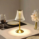 Luminária Abajur de Mesa com Barra de LED para Iluminação Interna, Sensor de Toque, Sem Fio e Três Cores