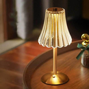 Luminária Abajur de Mesa com Barra de LED para Iluminação Interna, Sensor de Toque, Sem Fio e Três Cores