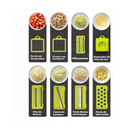 Fatiador de Legumes 16 em 1 Cortador Ralador Picador Multifuncional Cozinha com Lâminas Inox