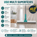 Rodo Mágico 2 em 1 de Silicone Multiuso – Vassoura e Limpador de Vidros para Limpeza Completa Seco ou Molhado