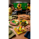 Petisqueira de Vidro Quadrada 13cm Travessa Mesa Posta Brasil Copa