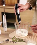 Mixer Elétrico Portátil Recarregável USB – Espumador de leite, Café Cremoso e Drinks ☕✨