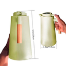 Garrafa Térmica 1 Litro Com Termômetro Led Para Chás Café Design Moderno