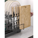 Escorredor de Louças Rack Aço Carbono Organizador Cor Preto