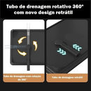Escorredor de Louças Rack Aço Carbono Organizador Cor Preto
